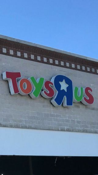 Collectible Toys R Us Store Sign