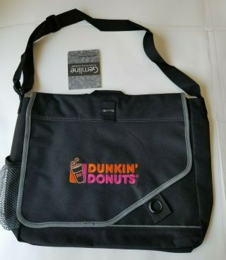 Dunkin Donuts Limited Edition Messenger Bag Tote Black