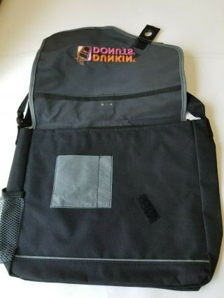 Dunkin Donuts Limited Edition Messenger Bag Tote Black 3