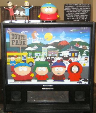 South Park Pinball Machine Terrance and Phillip Topper 2