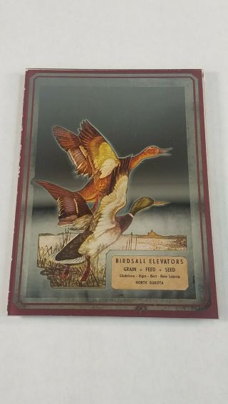 Vintage Thermometer Advertising Birdsall Elevators Grain Seed North Dakota