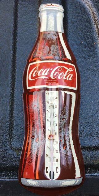 16” Coca Cola Bottle Thermometer