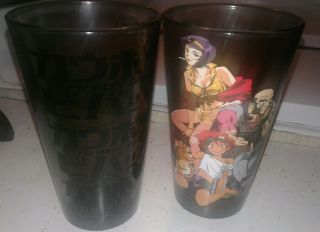 Cowboy Bebop Glass Cups (anime Collectible)