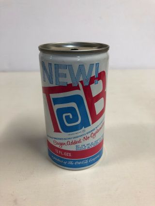 1970 Tab No Cyclamates Coca Cola Los Angeles Ca Aluminum Can W