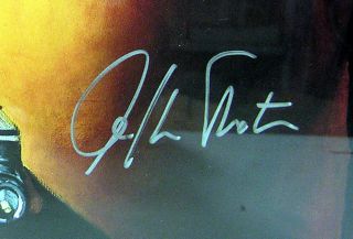 STAR TREK Classic Crew Autographed Framed Print - Doohan/Kelley/Nimoy - Scoreboard 2