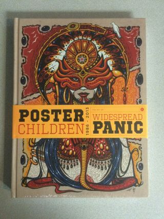 Widespread Panic Live Concert :poster Children 1986 - 2013 : Art 2013,  Book Ss