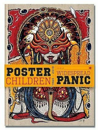 Widespread Panic Live Concert :Poster Children 1986 - 2013 : Art 2013,  Book SS 7