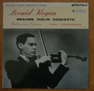 Columbia B/s - Sax 2307 - Kogan - Brahms - Violin Concerto