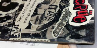 MOTLEY CRUE - Decade of DEcadence ' 81 - ' 91 / 1991 Korea Orig 1st LP.  2LP w/Insert 4