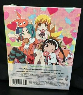 Onimonogatari Blu - Ray Limited Edition 2 Disc Set REGION 1 2