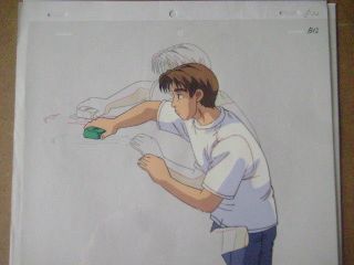 Initial D Takumi Shigeno Shuichi Anime Production Cel