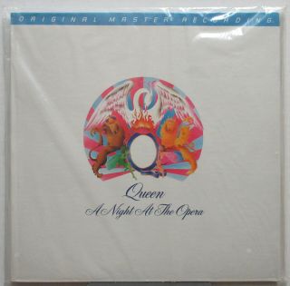 Queen A Night At The Opera 1982 Mfsl Audiophile Lp Freddie Mercury Minty