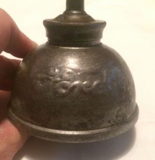 Vintage Antique Ford Oil Can Thumb Oiler.