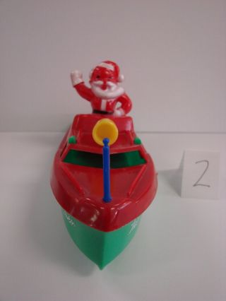 Rosen Bros Rosbro Christmas Var.  Santa & the Cruiser Boat 3