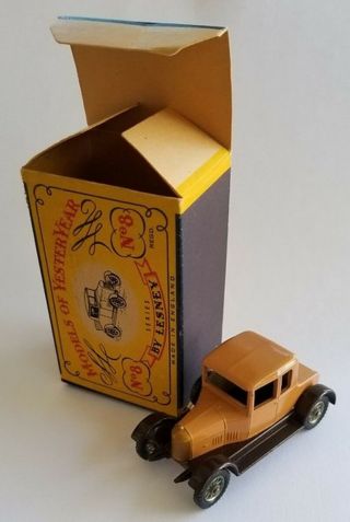 Matchbox Models Of Yesteryear No.  Y - 8 1926 Bullnose Morris Cowley
