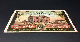 W.  T.  Blackwell Smoking Tobacco Advertising Trade Card,  St.  Louis,  MO 3