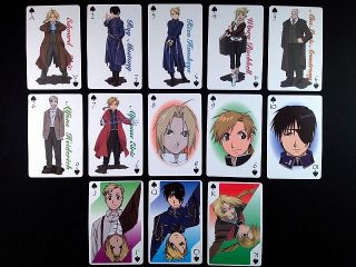 Fullmetal Alchemist Movie Playing Cards Deck official product 5