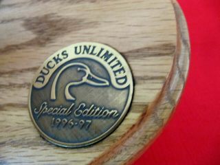 Ducks Unlimited Special Edition 1996 - 97 Gordon Alcorn Decoy Signed 892 4