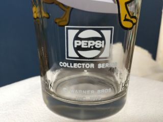 Henry Hawk Vintage 1973 Pepsi Looney Tunes Glass - 3