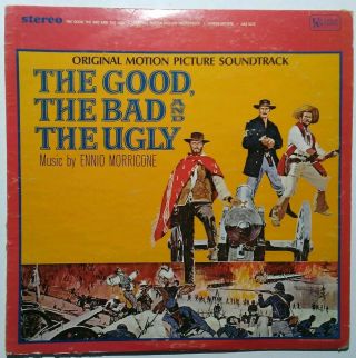 The Good The Bad And The Ugly Movie Soundtrack Lp Vinyl Record Ennio Morricone
