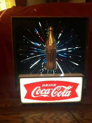 1950 ' s Coca - Cola Lighted Motion Sign 2