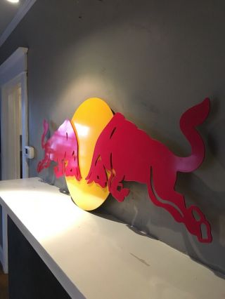 Rare Red Bull Metal Sign 2