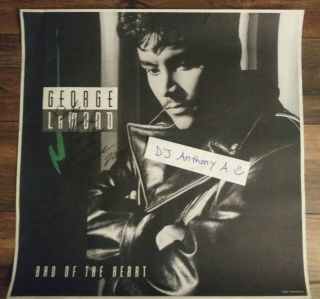 Rare Freestyle Signed To Me :) George Lamond 23 1/2 X 23 1/2 Poster Autographed