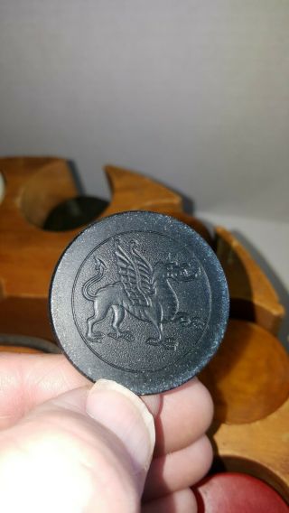 Antique Clay Poker Chips 6