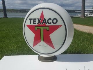 Texaco Gas Pump Globe