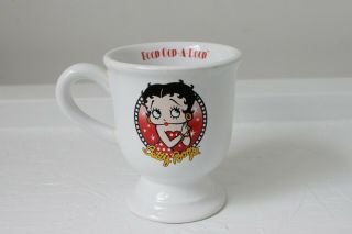 Betty Boop Collectible Pedestal Coffee Mug Cup