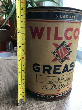 Wilcox Grease,  5 Lb Can,  Empty 2