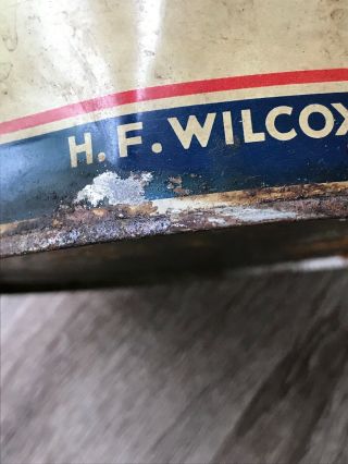 Wilcox Grease,  5 Lb Can,  Empty 9