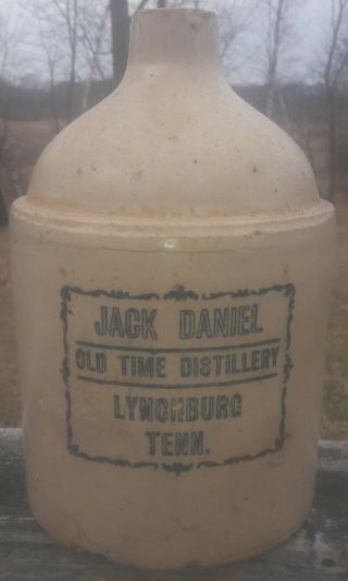 Jack Daniels Antique 1 Gallon Crock Jug
