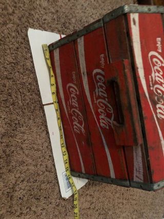 RARE Vintage COCA COLA Wooden Crate Chest Box 2