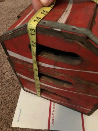 RARE Vintage COCA COLA Wooden Crate Chest Box 6