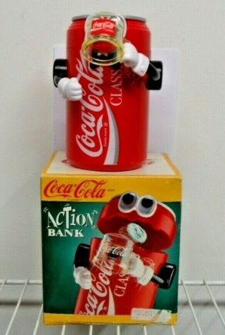 Coca - Cola Action Bank With Box
