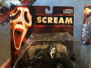 Scream Ghost Face Action Figure McFarlane Toys Movie Maniacs Series 2 Horror 2