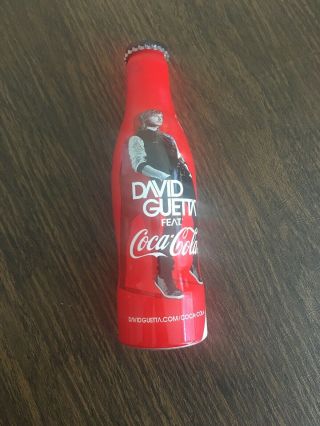 Full 2012 Dj David Guetta Aluminum Coca Cola Bottle Coke France
