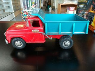 Vintage Tonka Toys 1950’s 13” Red Dump Truck All