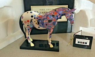 The Trail Of Painted Ponies Mosaic Appaloosa 1466 2e Rare Retired