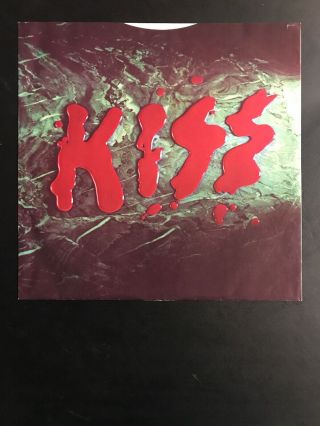 KISS Love Gun LP With INSERT & FLYER & KISS LOVE GUN 1977 Complete 6