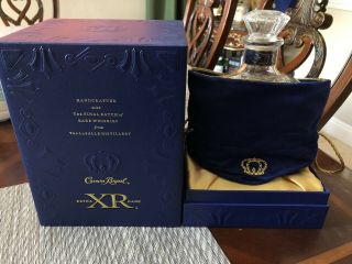 Crown Royal Xr Extra Rare Collectible Set (box,  Empty Bottle,  Bag)
