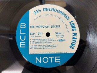 LEE MORGAN SEXTET BLUE NOTE GXK 8134 OBI MONO JAPAN VINYL LP 3