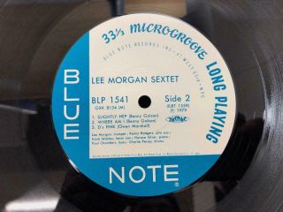 LEE MORGAN SEXTET BLUE NOTE GXK 8134 OBI MONO JAPAN VINYL LP 5