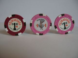 4 Primadonna Casino Chips 