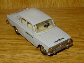 1970 ' s USSR MOSKVITCH 408 TAXI.  MODEL A - 1.  Scale 1:43.  EARLY MODEL 2