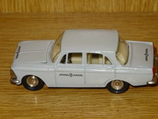1970 ' s USSR MOSKVITCH 408 TAXI.  MODEL A - 1.  Scale 1:43.  EARLY MODEL 4