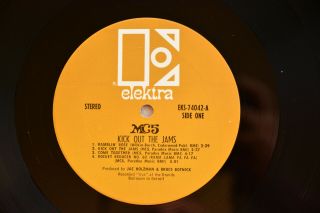 MC5 Kick Out The Jams EKS - 74042 Elektra Records stooges ramones Vinyl LP 1969 EX 3