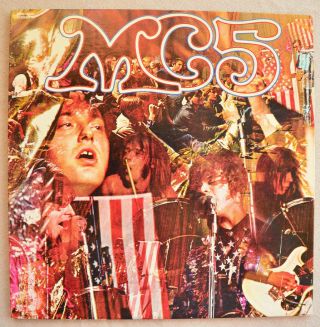 MC5 Kick Out The Jams EKS - 74042 Elektra Records stooges ramones Vinyl LP 1969 EX 4
