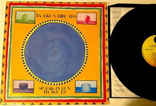 Talking Heads Speaking In Tongues 12 " Vinyl Album Lp 1983 - Vg